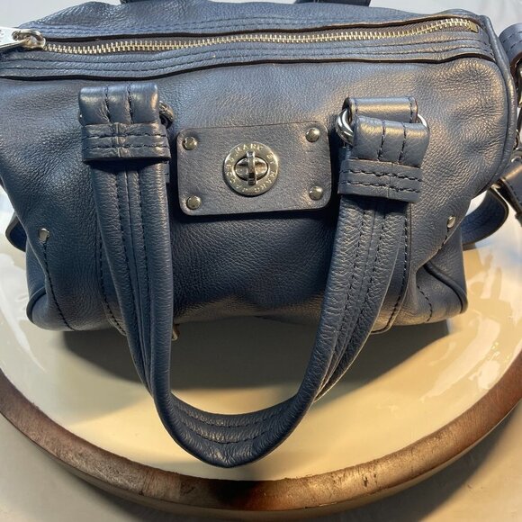 Marc Jacobs Dark Teal Leather Pocketbook